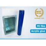 Cut resistant hvac duct and vent protection film blue temporary pe protective film for sale