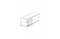 China Stackable 6L 9L PET Clear Storage Cabinet Plastic Drawer Organizer supplier