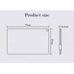 Custom Size Thin Carbon Fiber Money Clip Card Holder