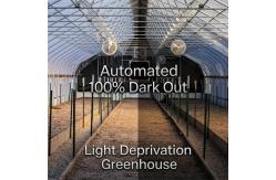 China 6-10m Span Light Deprivation Greenhouse with 100% Shading Black-White Film supplier