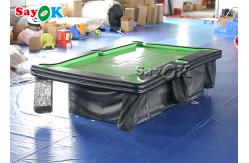 China Inflatable Yard Games Airtight Inflatable Snook Billiards Table Inflatable Sports Games supplier