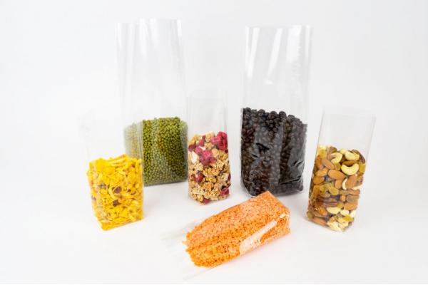 Compostable PLA Plastic Bags Embossed Smooth Surface