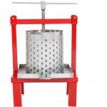 Red Color Stainless Steel Honey Wax Presser Press Machine For Honey Pressing for sale