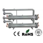 R22 Refrigerant Industrial Shell And Tube Heat Exchanger With Seamless Steel Pipe Shell Material for sale
