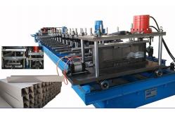 China 3-10mm Thick Round Square Pipe Roll Forming Machine Multifuction supplier