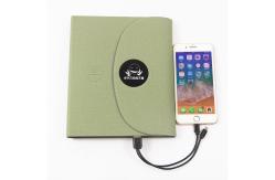 China Premium Business Luxurious Multifunctional Wireless Charging Notebook Customised supplier