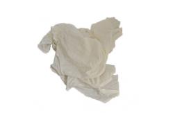 China Recycled White T Shirt Industrial Cotton Rags supplier