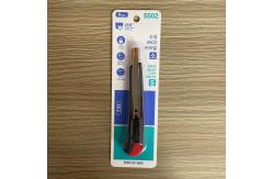 China Slide Locking Retractable Utility best snap off knife With SK2 Steel Blade supplier