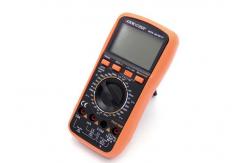 China LCD Display Digital Handheld Multimeter VC9808+ DCV DCA ACA Test supplier