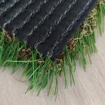 Landscape Leisure Non Infill Synthetic Turf With 260 Stitches/M 50mm Pile Height With Straight And Curved Grass for sale
