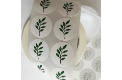 China Waterproof Round Label Stickers Custom Image Text Printing Private Adhesive Label supplier