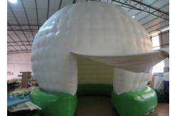 China White inflatable dome tent bouncer / new design inflatable tent house for sale supplier