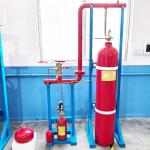 Gas IG100 Clean Agent Fire Suppression System For Battery Production Workshop for sale