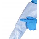 Hospital Use Disposable SMS Surgical Gown With Reinforced Material Prevent Liquid/Blood