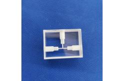 China High Temperature Quartz Glass Plate Flat Sheet Transparent 100mm For Injection Molding supplier