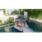 Customizable Sturdy Aluminum Pavilion Combining Traditional And Modern Elements for sale