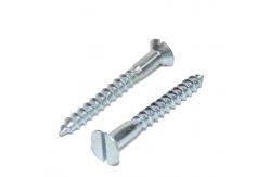 China Slotted Raised Countersunk Oval Head Wood Screws BS1210 DIN95 Customized supplier