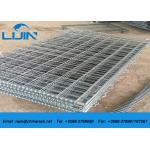 Stackable Detachable Wire Mesh Storage Cages , 50 * 50 Grinding Metal Storage Cage for sale
