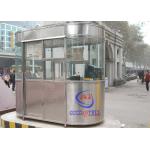 Prefabricated Stinaless Steel Sentry House , Low Cost Modular Guard House for sale