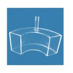 Cooler Air Cooling Optical Measuring Instrument Quartz Glass Blister Case With Cold Light Source for sale