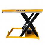 1000kg Small Hydraulic Lift Table 1.3m Scissor Lifting Platform For Factory for sale