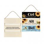 Sublimation Wood Blanks Signage Porch Decoration Custom Wood Signs for sale