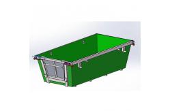 China Heavy Duty Gantry Bin With Crane Compatibility TUV Certified supplier