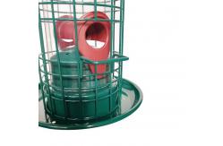 China Green Welded Steel Wire Mesh Hanging Bird Feeders Automatic Anti Squirrel supplier