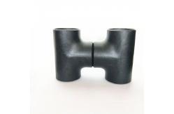 China Black Primer ASME B16.9 A420 WPL3 Carbon Steel Tee supplier