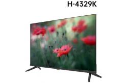 China Frameless 43 Inch Smart TV Support USB Multi Media With Metal Housing supplier