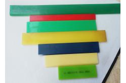 China Yellow 75A High Tolerance Screen Printing Squeegee PU 50*9*4000 supplier