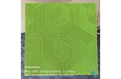 China 3D RIB Pattern Interlocking Garage Floor Tiles Waterproof Easy To Clean supplier