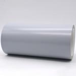Matte Gray Anti Static Label Material 1 Mil Permanent Adhesive Polyimide With Glassine