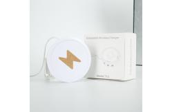 China PC ABS Desktop Embedded Wireless Charger Mounted Space Saving supplier
