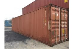 China 45ft  High Cube Second Hand Steel Containers For Land Ocean Transport supplier