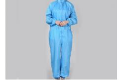 China Chemical Resistant Medical Protective Clothing One Piece Zip For Easy Access supplier
