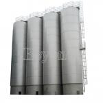 200m3 Outdoor SS Milk Tank Silo Double Layer With Level Indicator Meter for sale