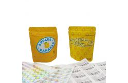 China Smell Proof Cookie Packaging Bags Custom Printed Resealable Stand Up Wholesale supplier
