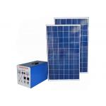 200A Solar Power Storage Systems 1500W 12V Panels 500W Battery for sale