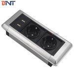 Professional Desktop Power Outlet , Custom Made Table Mount Outlet for sale