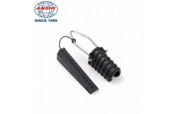 China Pre Twisted Tension Resistant Suspension Cable Clamp Pole ADSS Downline Clamp supplier