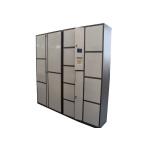 Advanced 14 Automatic Doors Electronic Steel Cabinets Lockers Customized Color for sale