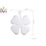 Rustproof SS304 Engraved Four Leaf Clover Pendant