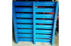 China Efficient Logistics Solution Stackable Metal Steel Pallet With ISO4001 Certification supplier