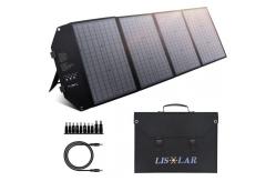 China Portable Solar Folding Bag IP65 Waterproof 100W Foldable Solar Panel Charger supplier