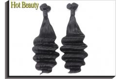 China No Synthetic Virgin Human Hair Extensions Funmi Water Wave Double Drawn Style supplier