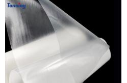China Clear Plain Hot Laminating Film Roll , Breathable Hot Melt Adhesive Film supplier