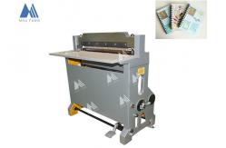 China Semi Auto Notebook Punching Machine , Wire Notebook Perforating Machine MF-MPM600 supplier