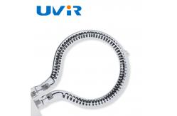 China 127V 500W Clear Reflector Carbon Infrared Heating Lamp Ring Tube Medium Wave supplier