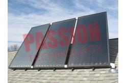 China Flat Plate Solar Water Heater Collector Panels Galvanized Steel Back Plate supplier